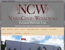 Tablet Screenshot of nairn-chyzfuneralhome.com